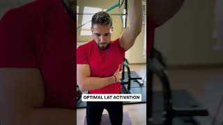 Optimal Latissimus Activation
