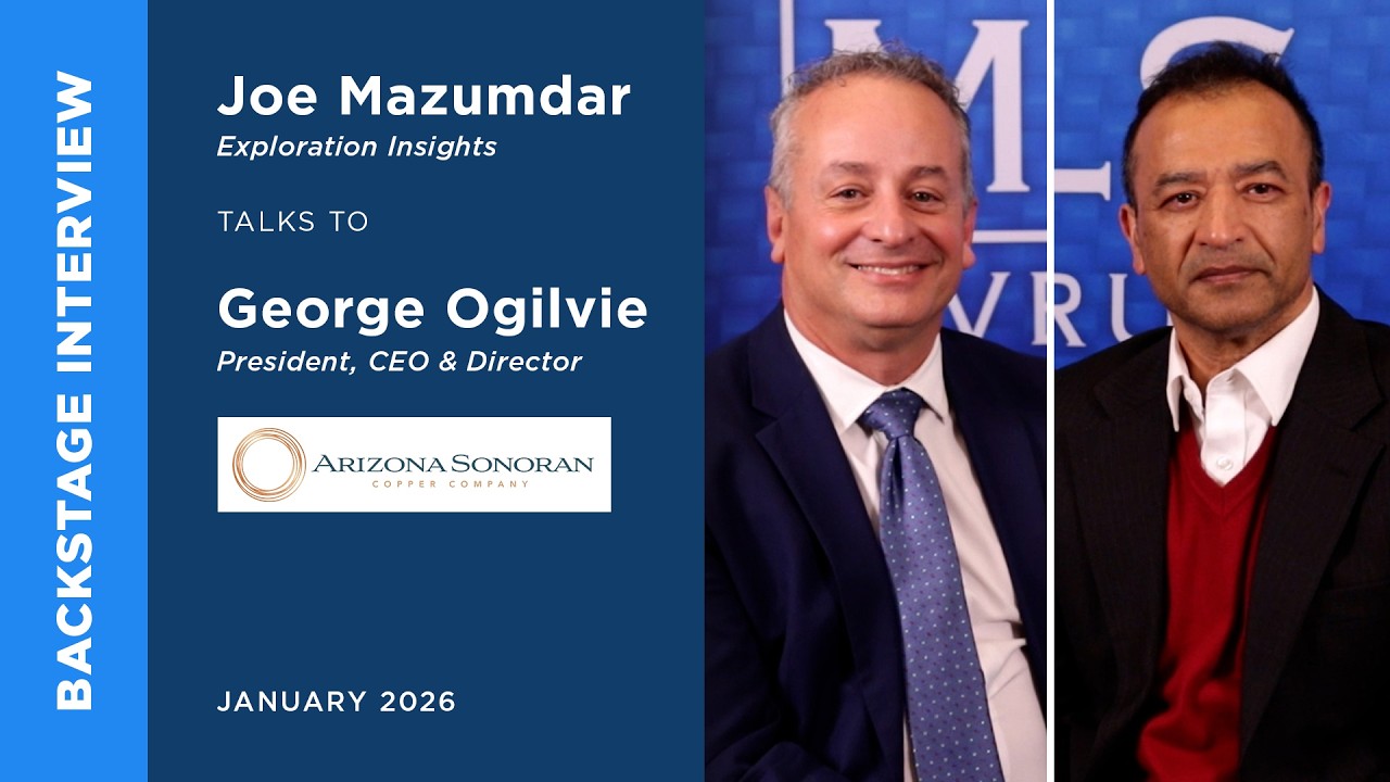 Nick Nikolakakis of Arizona Sonoran Copper talks to Joe Mazumdar |Metals Investor Forum|January 2026