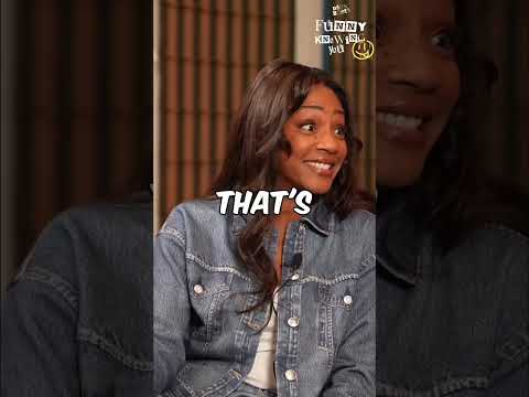 TIFFANY HADDISH on an all new episode of “Funny Knowing You” talking cooking.