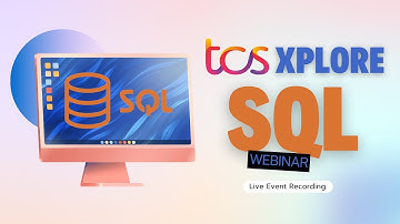 TCS Xplore Webinar on SQL | Recording