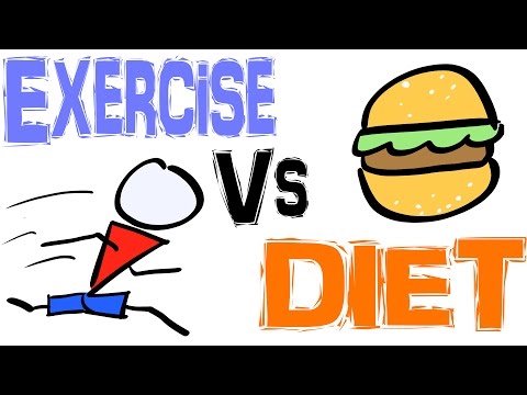 DIET vs EXERCISE The BEST For Losing Weight