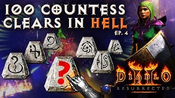 I need more Runes!  100 Countess Runs in Diablo 2 Resurrected