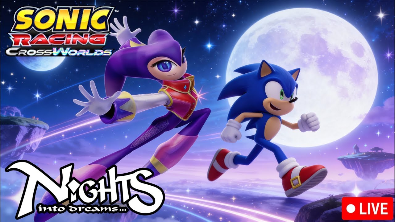 Nights X Sonic Racing Crossworlds [Christmas Special] - YouTube