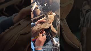 Precision Boots Stitching Process