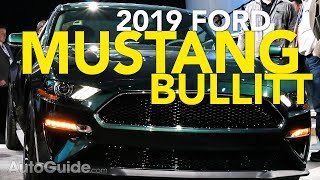 2019 Ford Mustang Bullitt First Look - 2018 Detroit Auto Show