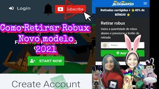 COMO RETIRAR ROBUX GRÁTIS NO MINEBLOX 2022. FUNCIONA 100% 