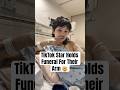 TikTok Star Holds Funeral For Their Arm #shorts #BionicBarbie #ViralTikToker