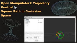 🦾 Open Manipulator X Trajectory Control | 📐 Square Path in Cartesian Space | #ROS#Robotics#control