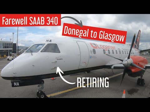 Flying the SAAB 340 one last time before retirement