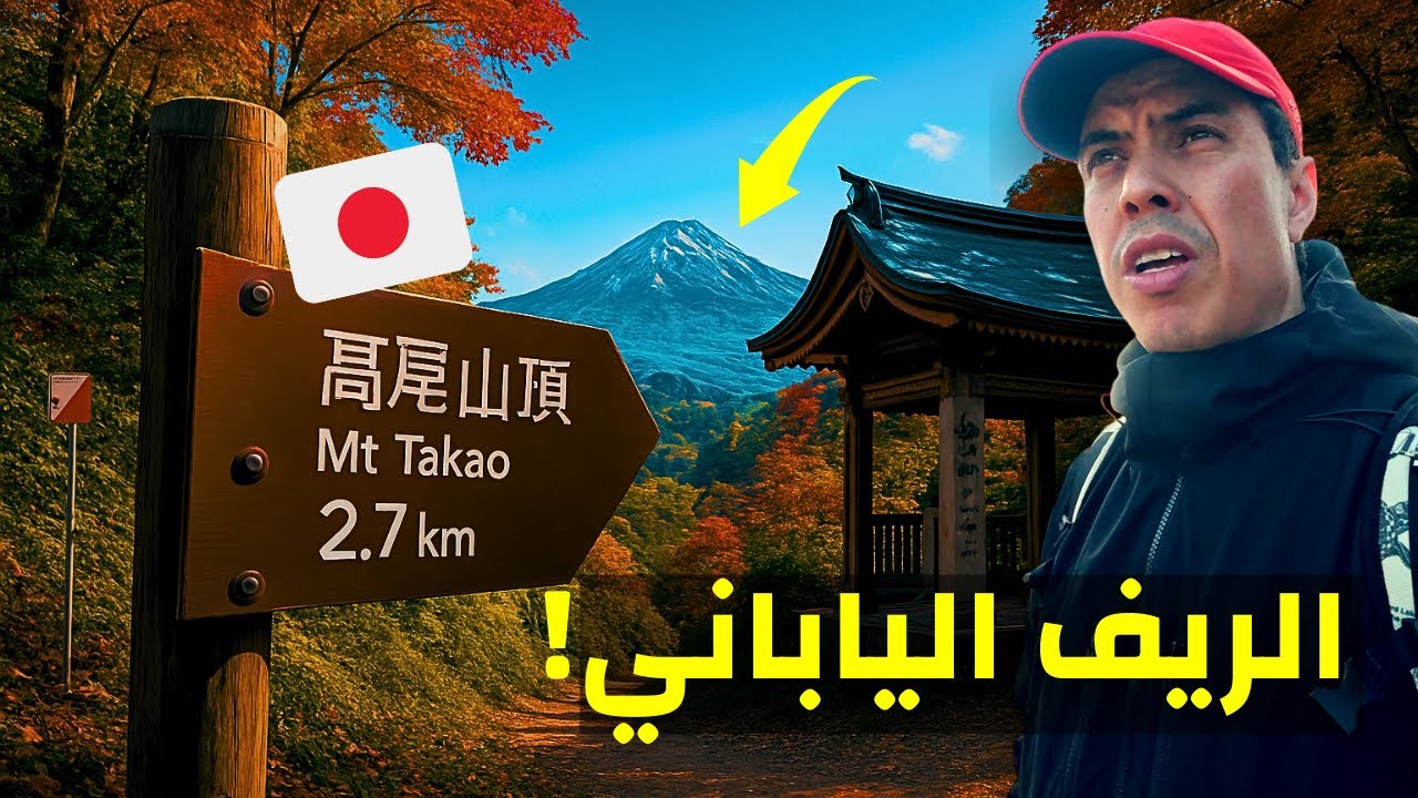 رحلة جبل تاكاو 🇯🇵 | هروب من الزحام لأجمل غابة بالريف الياباني 🤯