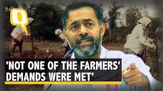 'Govt's Grand Schemes Had Nothing New for Farmers': Yogendra Yadav | The Quint