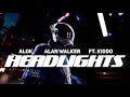 Alok  Alan Walker  Headlights feat KIDDO Official Lyric Video 1