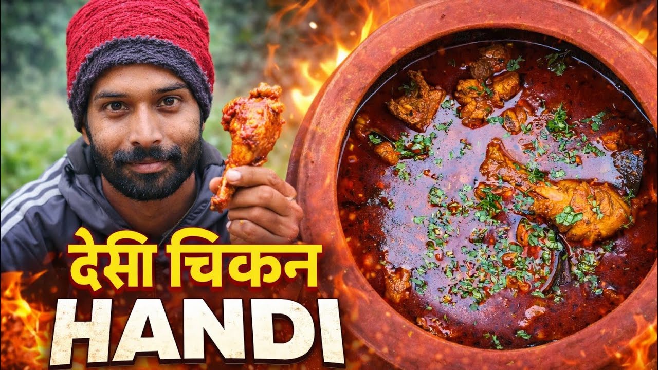 “Chicken Handi Aisi Ki Roti Kam Pad Jaye 😱🔥”
