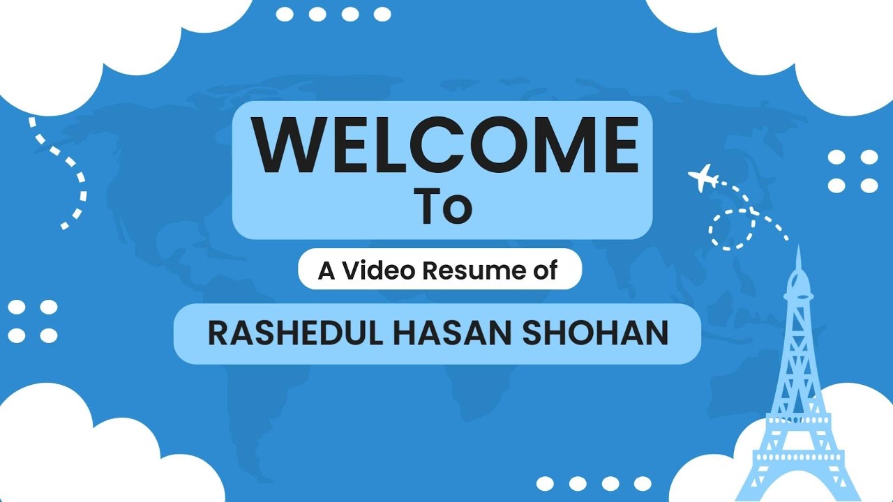 Cv Rashedul Rashedul Hasan Shohan || Video Resume || - YouTube