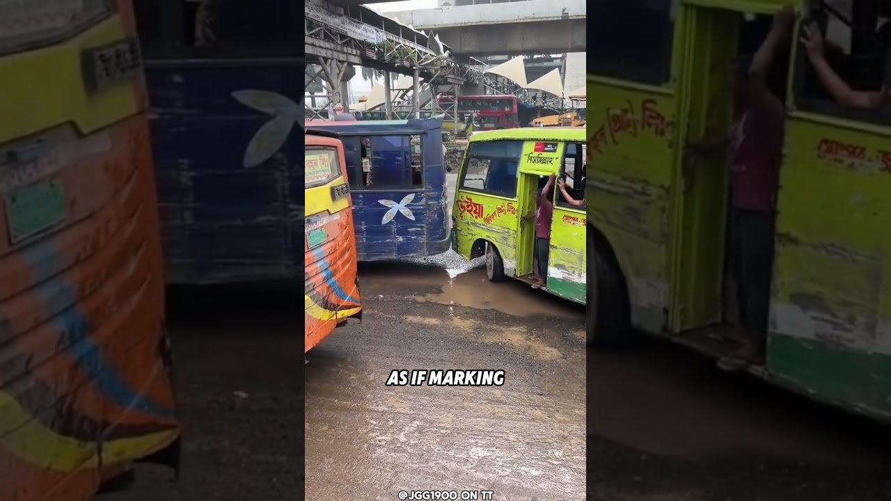 Bangladesh S Crazy Bus Drivers