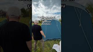 Kampa asla gitmem derken, çadır alıp kamp planı yapıyoruz #camping #nature #adventure