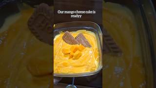 Mango Cheese cake| #instant #viral #cooking #shorts #trendingshorts #cheesecake #mango