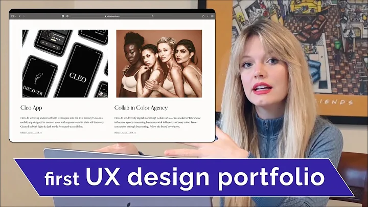 My First UX Design Portfolio - that landed me my first job! Advice for Beginners