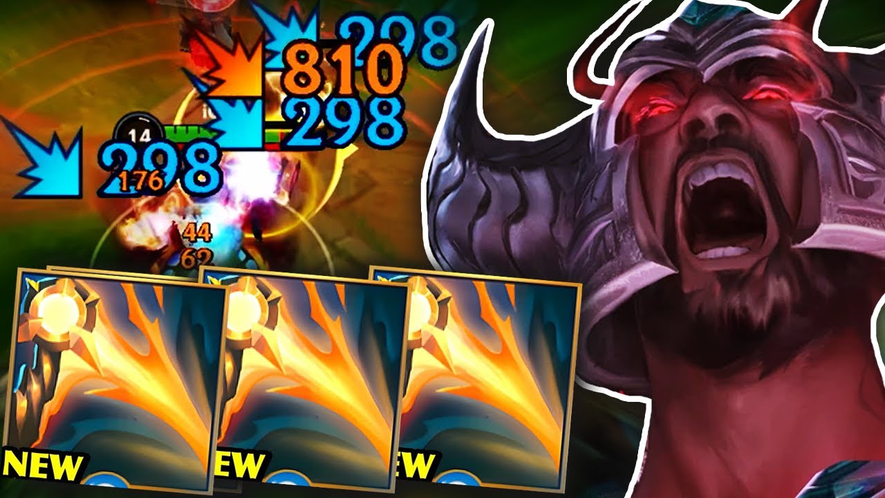 Wild Rift Tryndamere Jungle Hard Carry Gameplay! The Carry