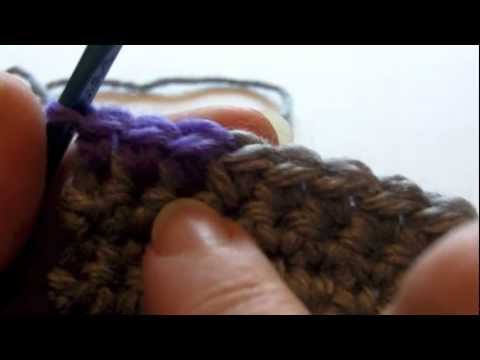 How to Seamlessly Join Yarn Colors - Crochet Tip - OkieGirlBling'n