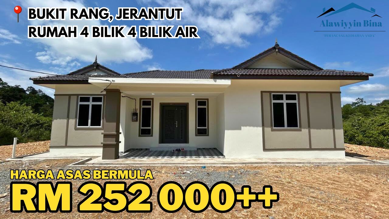 BANGLO 4 BILIK 4 BILIK AIR - BUKIT RANG, JERANTUT