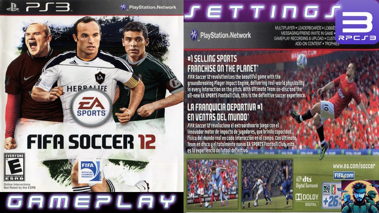 RPCS3 Settings – Best Config for FIFA 12 [4K | HD] | Smooth Gameplay ⚽