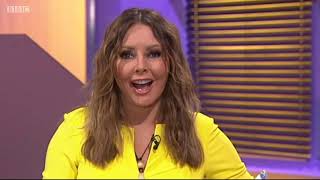 Carol Vorderman - Tight Yellow Dress - Busty Style - 14th May 2020