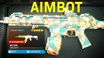 new MTZ 556 Class has literally ZERO RECOIL in MW3! (Best "MTZ 556" Class Setup)