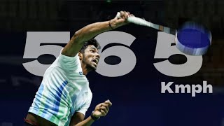 Satwiksairaj Rankireddy - The World Fastest Smasher in Badminton