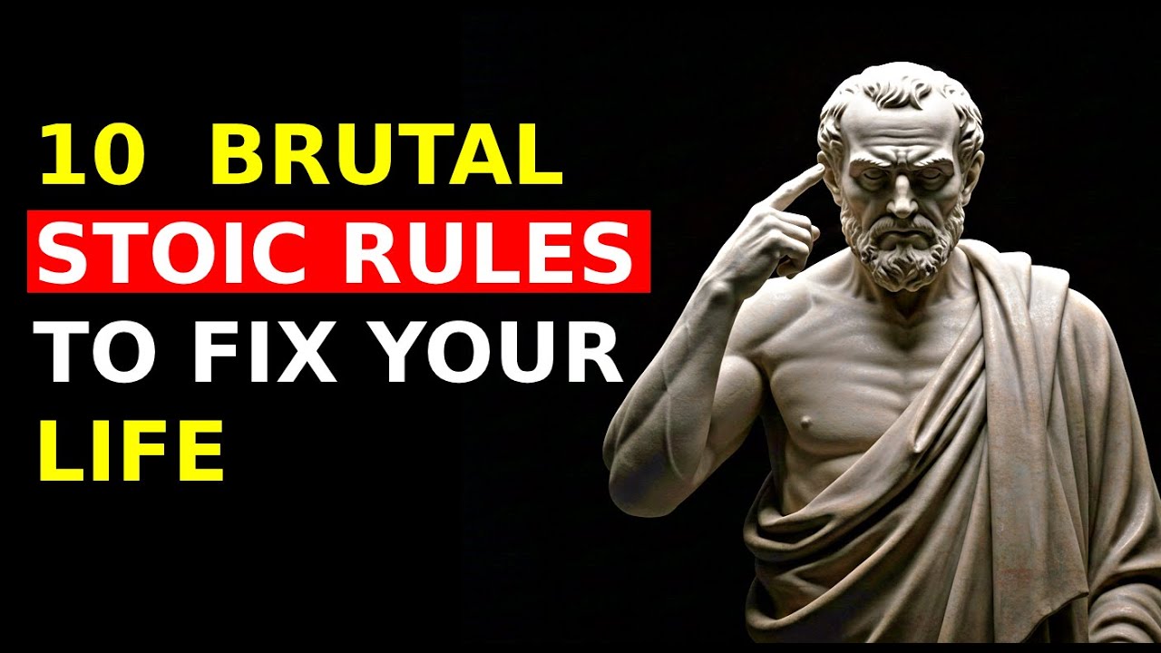 10 Brutal Stoic Rules to Fix Your Life - YouTube