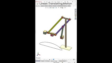 Linear Translating Motion - Mechanical Animation #mechanics #animation