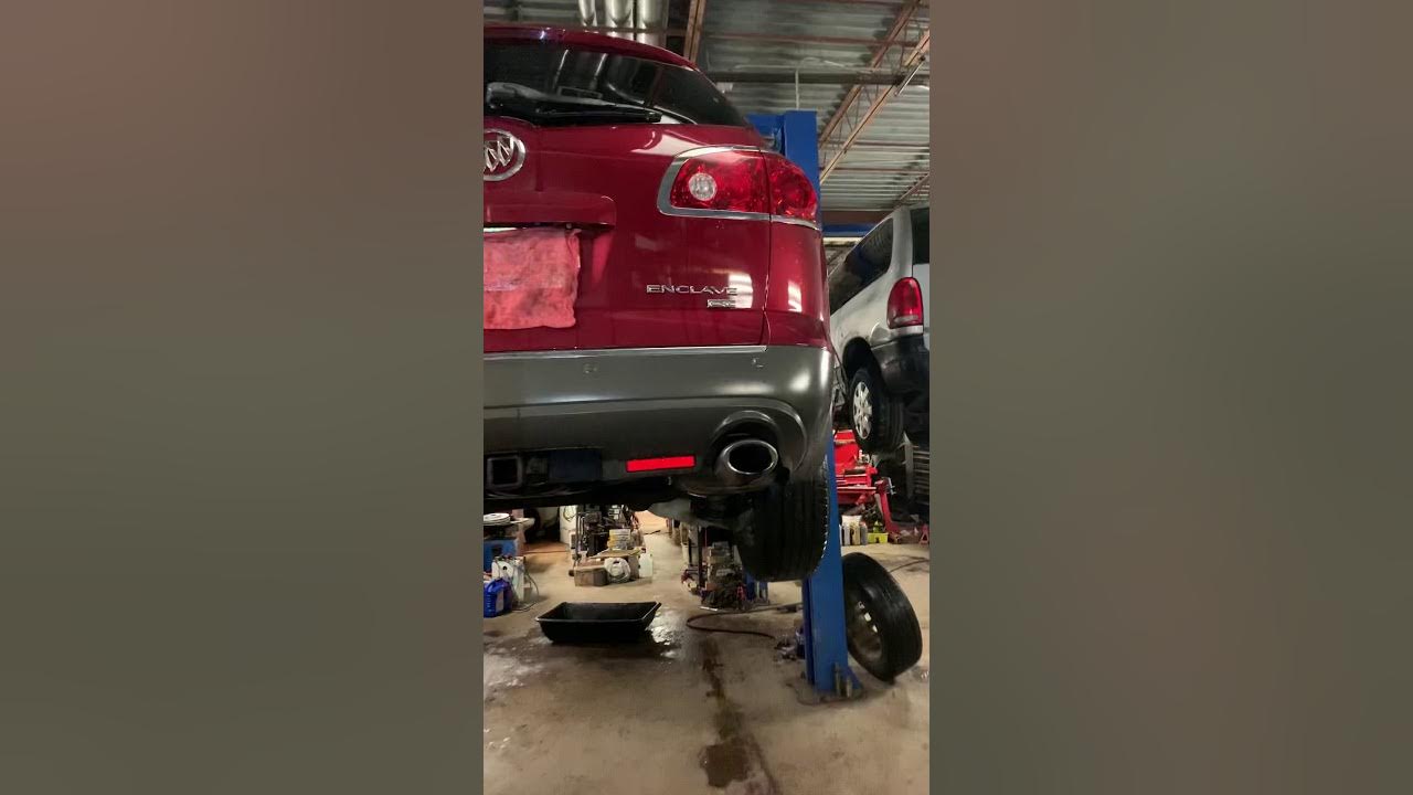 09 Buick Enclave water pump replacement - YouTube