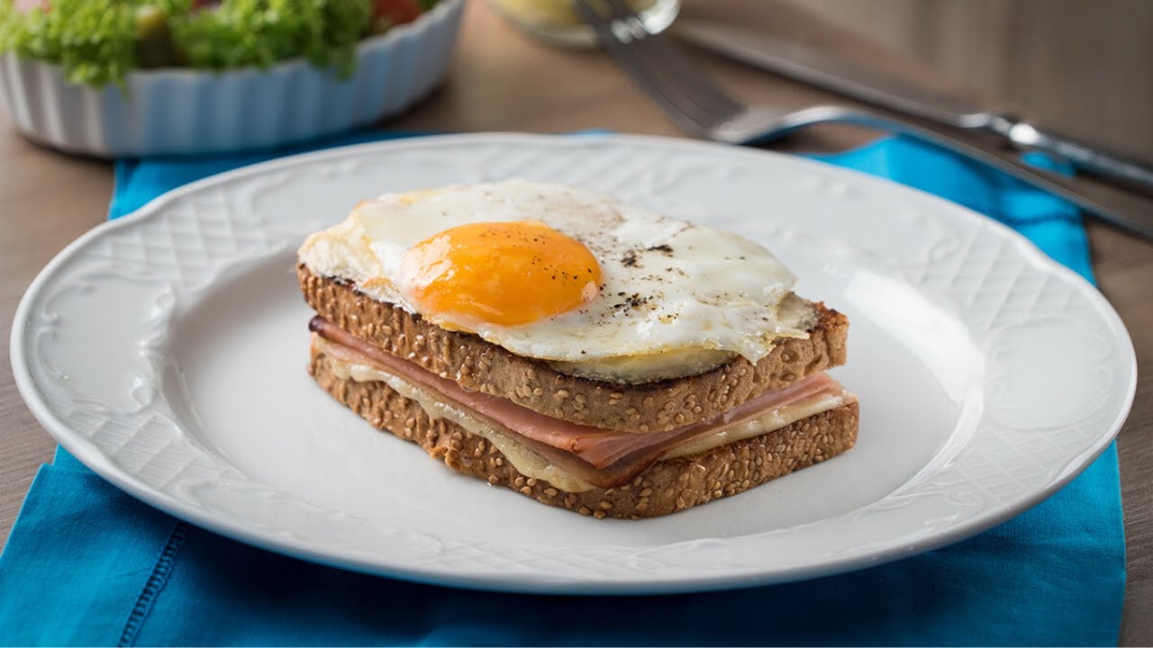 Sándwich Croque Madame - YouTube