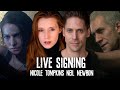 Neil Newbon & Nicole Tompkins Live Signing in London