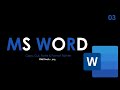 Microsoft Word in Pashto | Copy, Cut, Paste &amp; Format Painter 03 | FMK Tech - پښتو