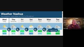 Rick Gordon's Weather Watch for Nashua, NH, Dec. 5.