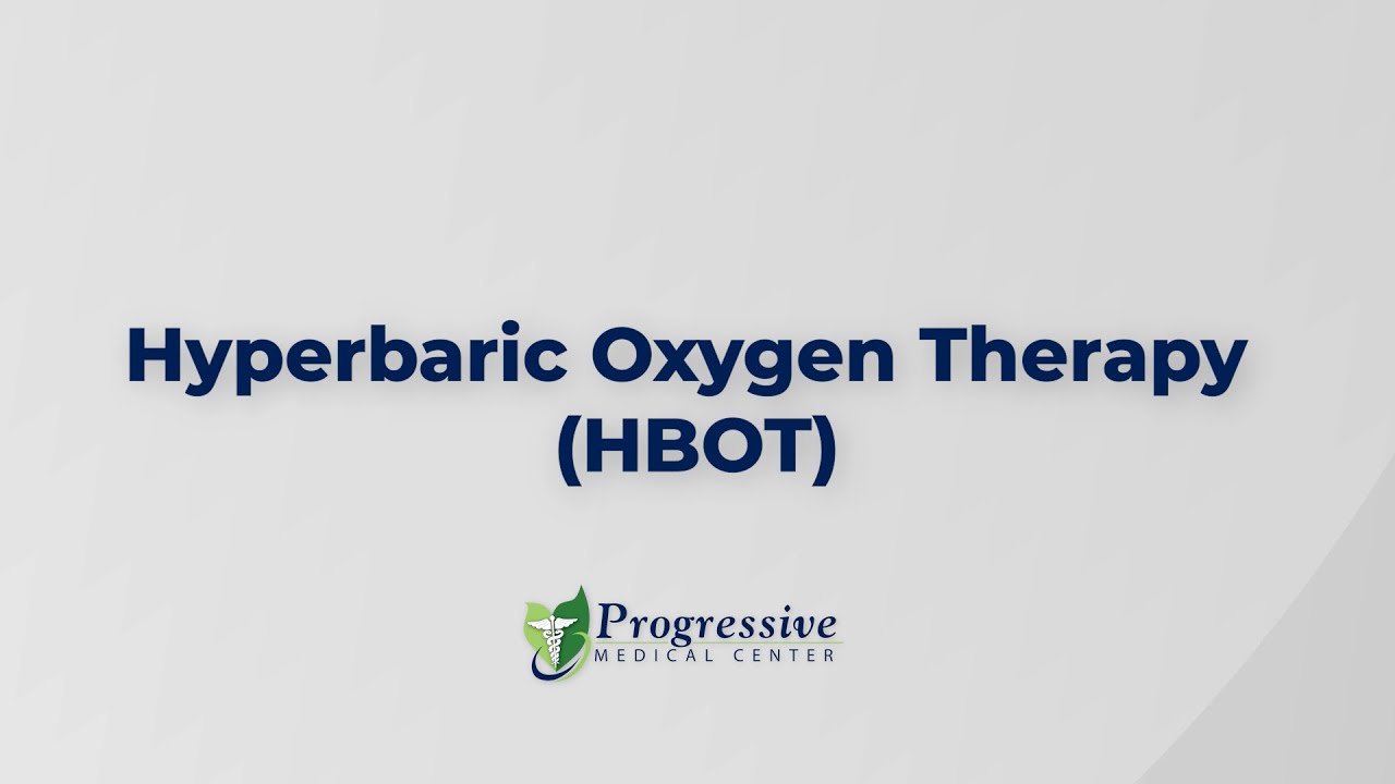 Hyperbaric Oxygen Therapy - YouTube