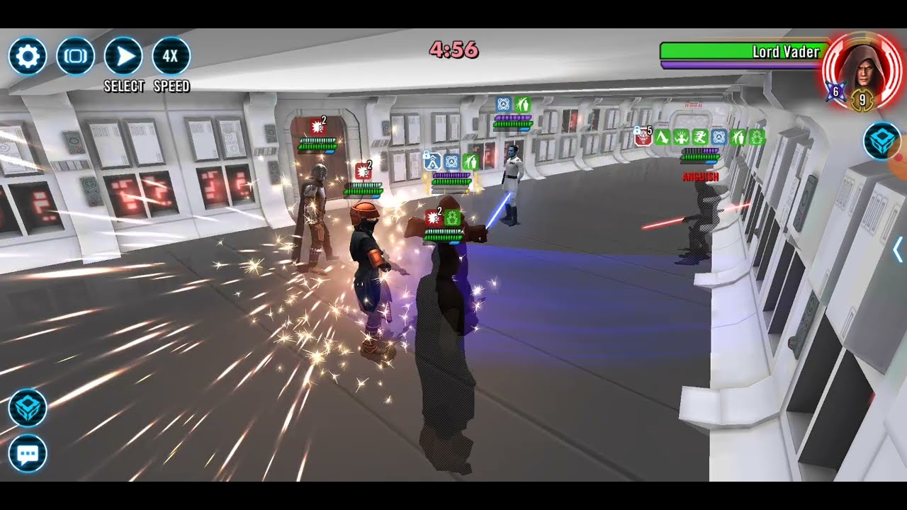 [3v3] Fennec/Greef/BAM (O buffs, 115% D) + burner vs. LV/Maul/Thrawn ...
