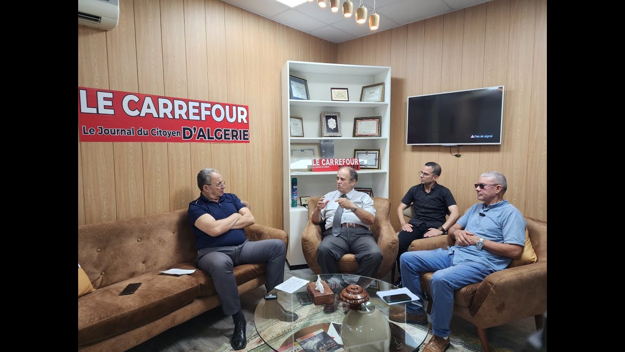 Carrefour TV : émission avec le chercheur Abdelkader Ben Damach