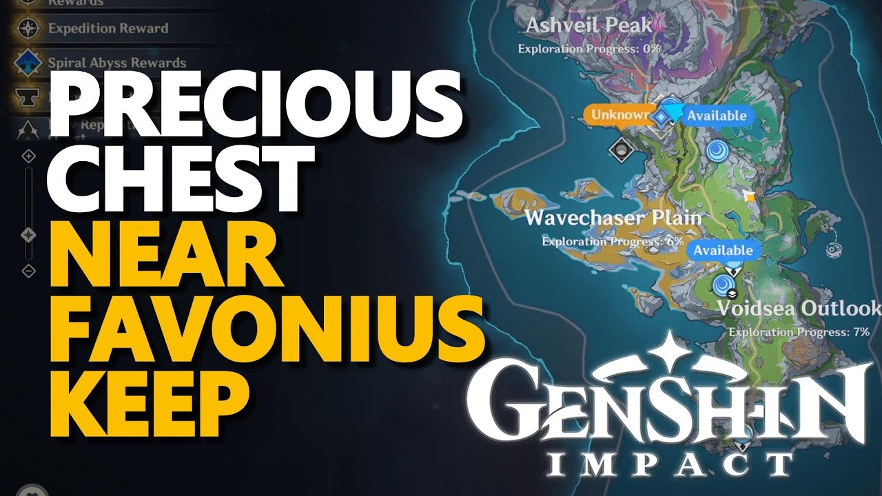 Precious Chest Favonius Keep Genshin Impact
