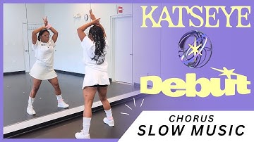 KATSEYE - “Debut” chorus Dance tutorial (SLOW MUSIC + MIRROR) 💎