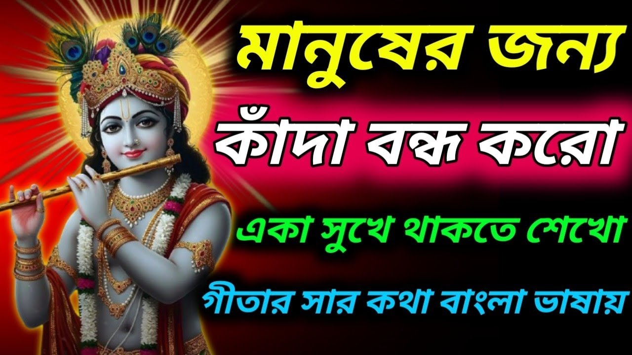 ভগবত গীতা সহজ বাংলা ভাষায় মাত্র ২০ মিনিটে।। Geeta saar in bangla