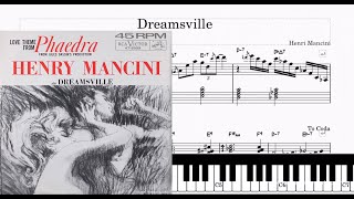 Dreams ville - Piano - Harry Mancini (Tutorial, Sheets Score)