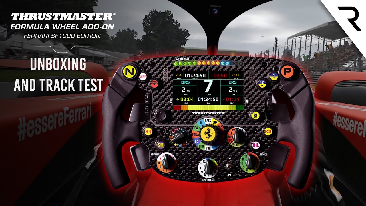 UNBOXING: Thrustmaster Ferrari SF1000 F1 replica sim racing wheel