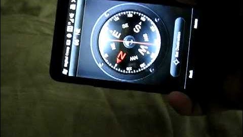 HTC HD2: Digital Compass