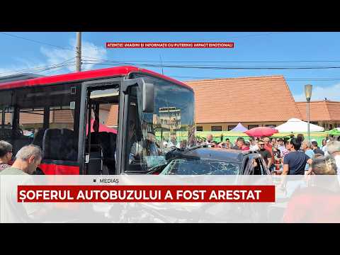 ȘOFERUL AUTOBUZULUI A FOST ARESTAT