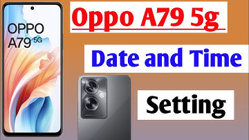 Oppo a79 5g me date & time sahi kaise kare | how to set date & time Oppo a79 5g/date and time