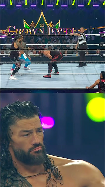 Was Roman impressed or not? #WWECrownJewel
