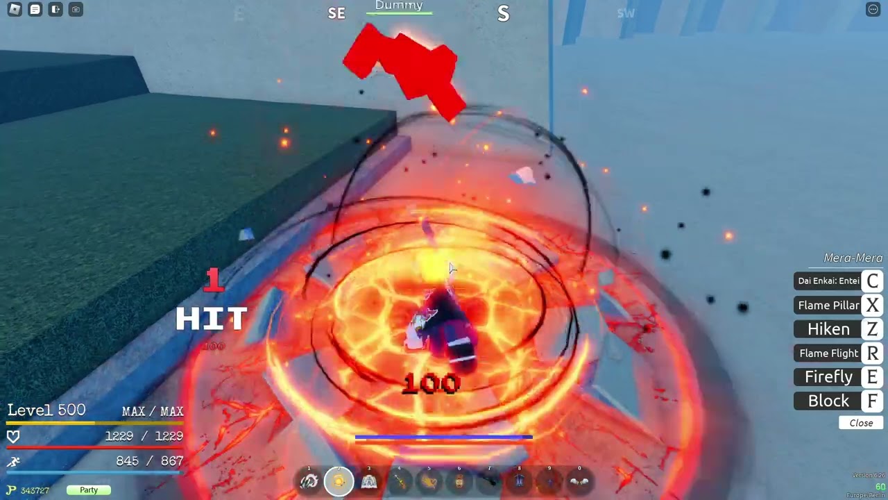 TRUE DRAGON CLAW + MERA COMBO | DRAGON CLAW COMBO | GPO | DRAGON CLAW | GPO DRAGON CLAW