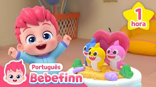 Novo Bebê Tubarão, Feliz Aniversário Compilação Bebefinn Em Português - Canções Infantis